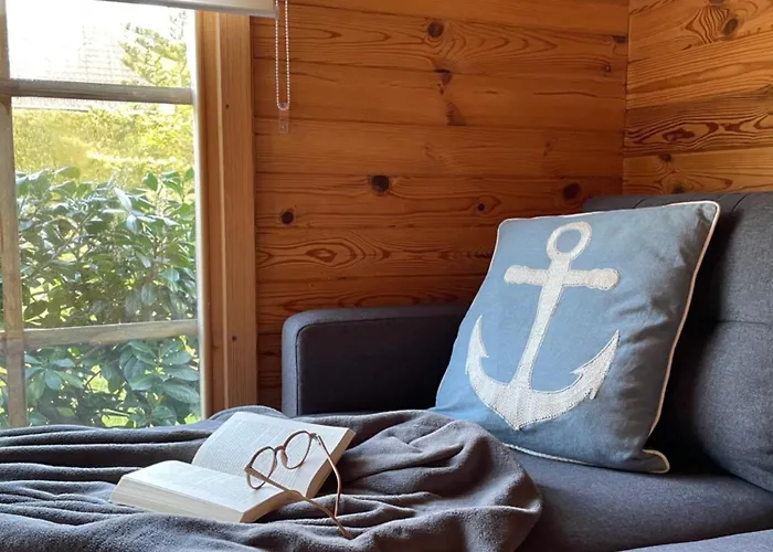 Tinyhouse Meereszauber- Ruhige Lage, Eigener Garten, Grill